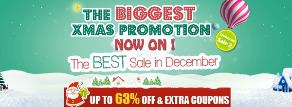 Xmas Surprise 2 Round All perfect gifts you can find here with extra discount! by HongKong BangGood network Ltd.