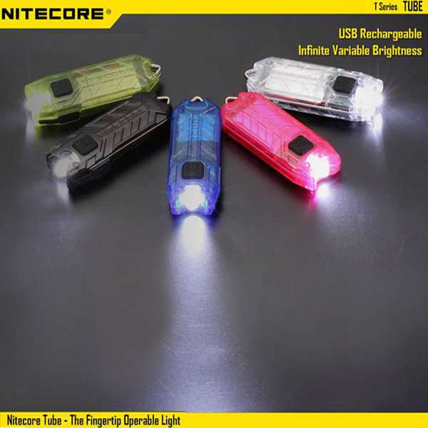 Nitecore T Series Tube 45LM USB Rechargeable LED Light Keychain