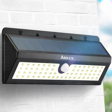 ARILUX™ 62 LED Solar PIR Motion Sensor Light