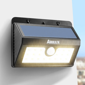 ARILUX™ Solar PIR Sensor Warm White Light 