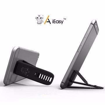 A-iEasy Universal Phone Stand 2.4mm Thin Multi-Angle Foldable Mobile Stand for iPhone Samsung Xiaomi