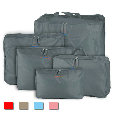 5PCS Travel Storage Bag Household Organizer Suitcase Pouch