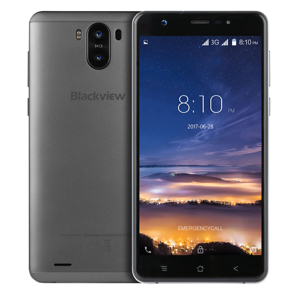 Blackview R6 Lite 5.5-Inch QHD Android 7.0 1GB RAM 16GB ROM MT6580 Quad-Core 1.3GHz 3G Smartphone 