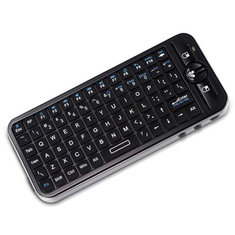 iPazzPort KP-810-16A Mini Wireless QWERTY Keyboard Air Mouse TV Remote