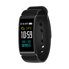 Bakeey X3 Colour Screen Blood Pressure Heart Rate Monitor IP68 Bluetooth Sport Smart Wristband