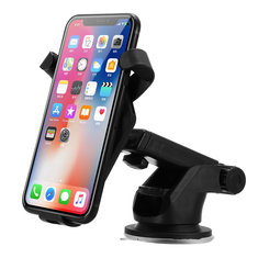 Car Windshield Wireless Charger Dashboard Charging Holder For iPhone 8/Plus/X Samsung S8 Apple Watch
