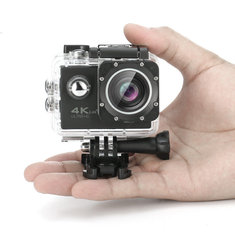 Tekcam F60R Sensor 4K 2.0 Inch 170 Degree HD Wide Angle Lens Wifi Sport DV with Accessories