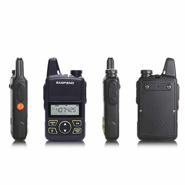 BF-T1 Frequency 400-470MHz 20 Channels Mini Ultra-thin Walkie Talkie