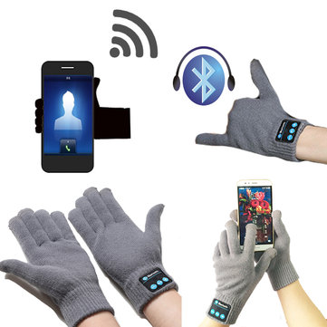 Touch Screen Bluetooth Calls MP3 Play Gloves   