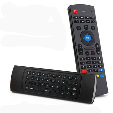 MX3 2.4G Wireless Six Axis Gyroscope Keyboard Remote Control Air Mouse IR Learning 