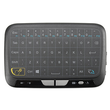 H18 2.4GHz Full Screen Touchpad Air Mouse 