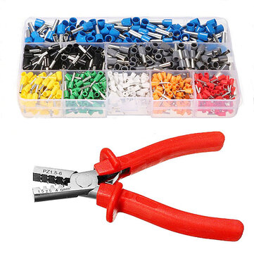 Excellway 800Pcs Insulated Wire Connector With Crimper Plier