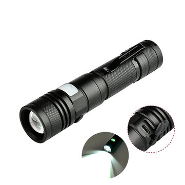 XANES 1301 XM-L T6 1500Lumens Rechargeable LED Flashlight